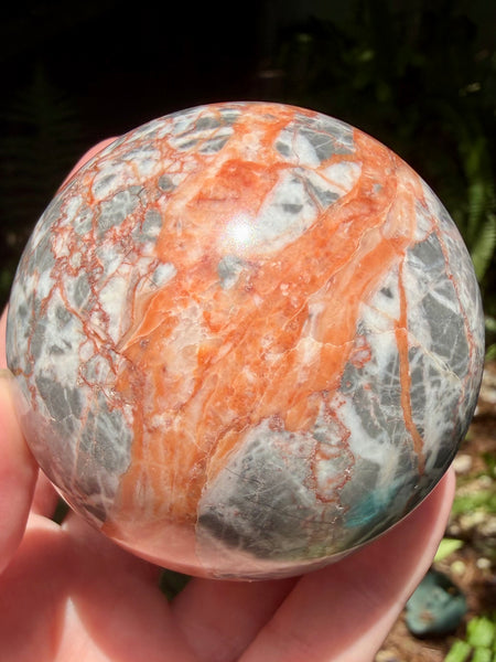 Spider Web Jasper Sphere