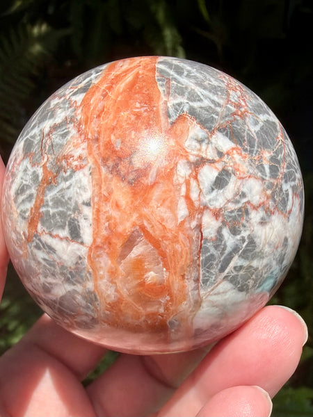 Spider Web Jasper Sphere