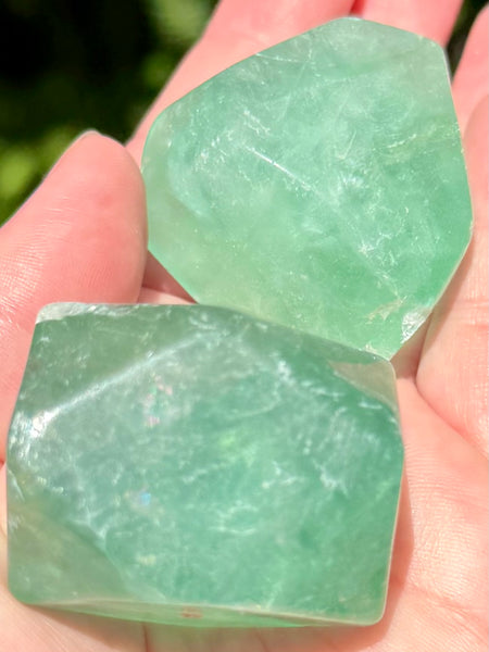 Green Fluorite Visioning Stones