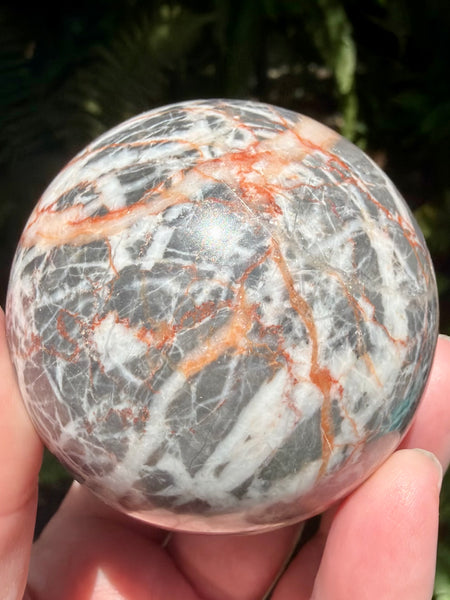 Spider Web Jasper Sphere