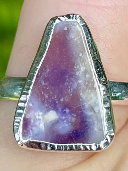 Violet Flame Opal Ring Size 8 - Morganna’s Treasures 