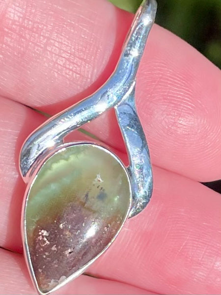 Boulder Chrysoprase Pendant - Morganna’s Treasures
