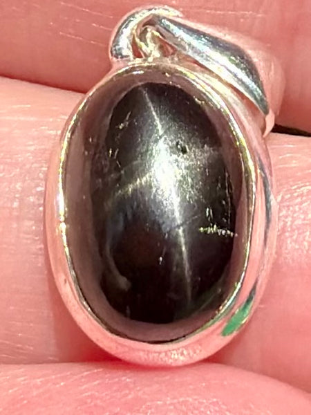 Black Star Diopside Pendant - Morganna’s Treasures