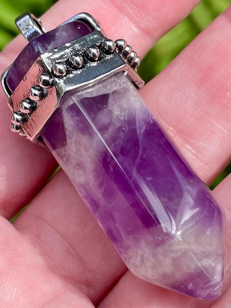 Purple Amethyst Pendant - Morganna’s Treasures 