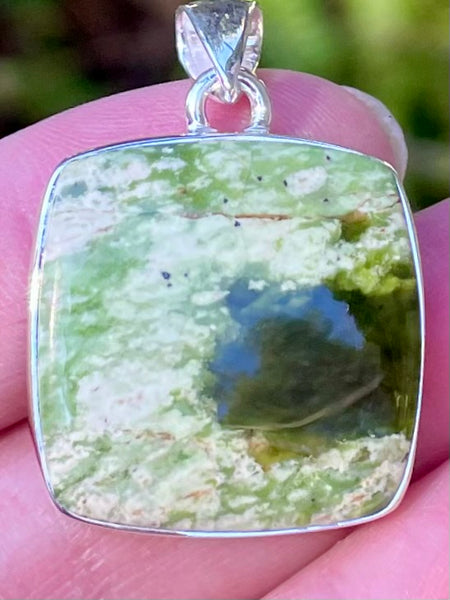 Chrome Chalcedony Pendant - Morganna’s Treasures