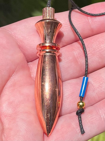 Sacred Copper Chamber Pendulum - Morganna’s Treasures 