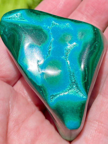 Beautiful Malachite in Chrysocolla from Africa - Morganna’s Treasures