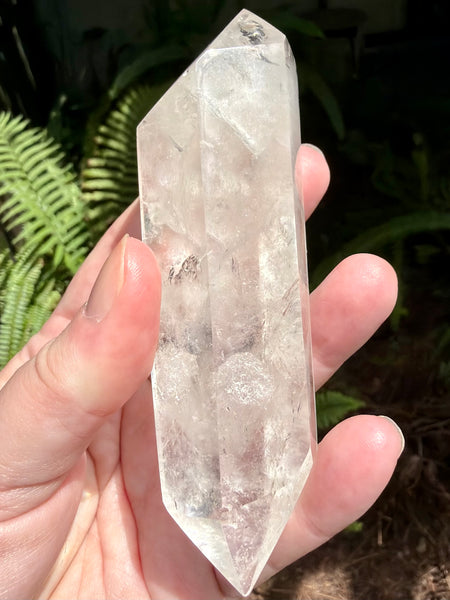 Double-Terminated Clear Quartz Wand - Morganna’s Treasures