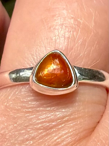 Orange Kyanite Ring Size 9