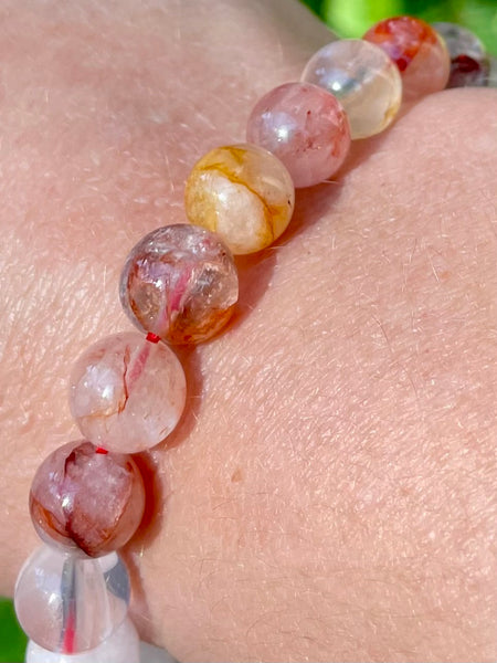 Hematoid Quartz Bracelet - Morganna’s Treasures