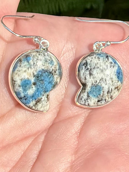 K2 Azurite Earrings