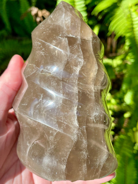 Gorgeous Smoky Quartz Flame - Morganna’s Treasures