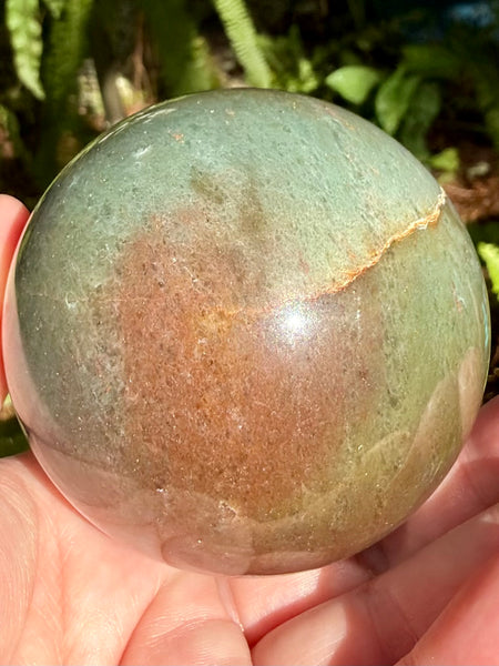 Gorgeous Bloodstone Sphere