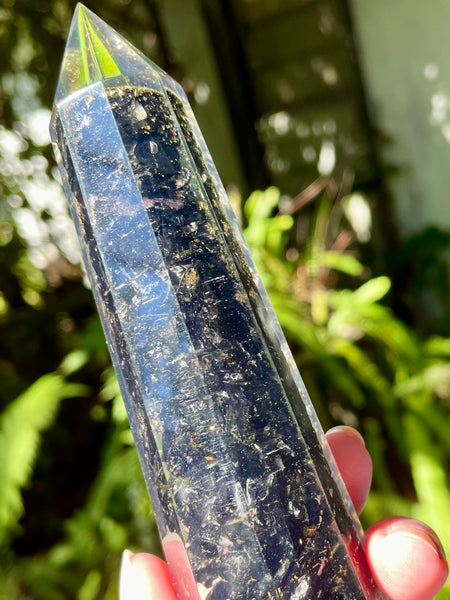 Black Tourmaline Orgonite Tower - Morganna’s Treasures