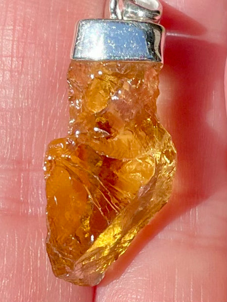 Rough Citrine Pendant - Morganna’s Treasures