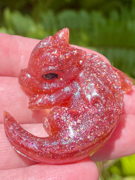 “Desiree” Resin Dragon - Morganna’s Treasures 