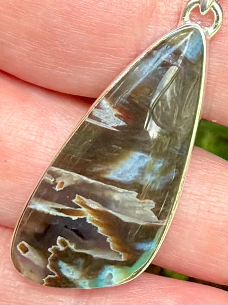 Turkish Tube Agate Pendant