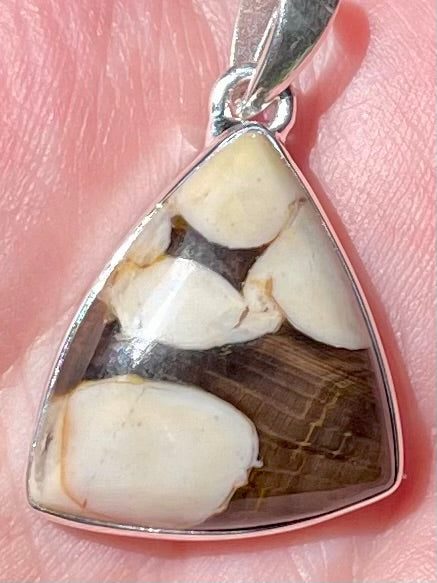 Peanut Wood Jasper Pendant - Morganna’s Treasures