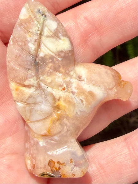 Flower Agate Bird - Morganna’s Treasures