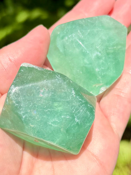 Green Fluorite Visioning Stones