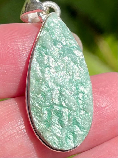 Rough Fuchsite Pendant - Morganna’s Treasures 