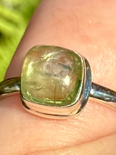 Green Kyanite Ring Size 7 - Morganna’s Treasures