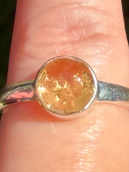 Imperial Topaz Ring Size 5.5