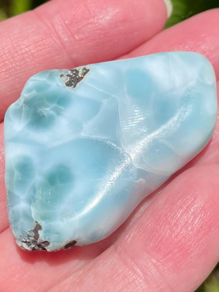 Larimar Palm Stone - Morganna’s Treasures