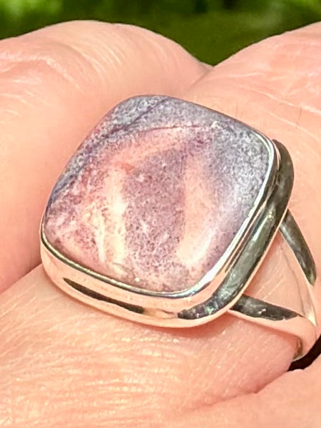 Porcelain Jasper Ring Size 8.5