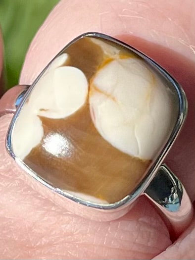 Peanut Wood Jasper Ring Size 7.5