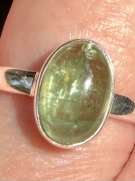Green Kyanite Ring Size 8 - Morganna’s Treasures