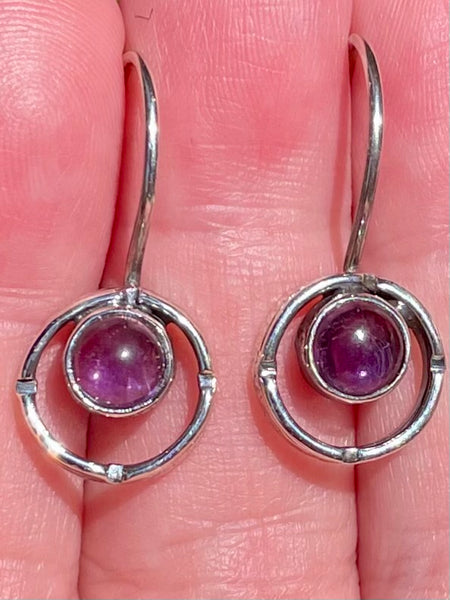 Purple Amethyst Earrings - Morganna’s Treasures 