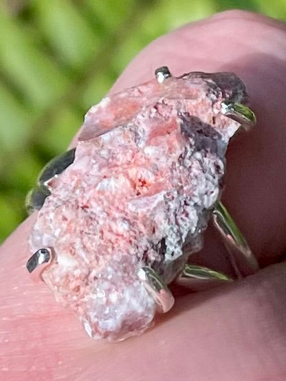 Rough Cinnabar Ring Size 6.5