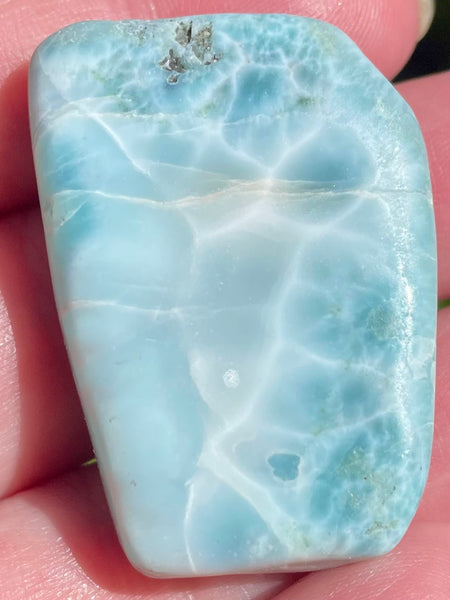 Larimar Palm Stone - Morganna’s Treasures