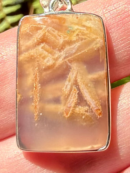 Tube Agate Pendant - Morganna’s Treasures