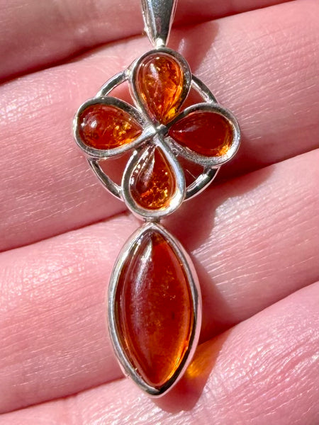 Baltic Amber Pendant - Morganna’s Treasures