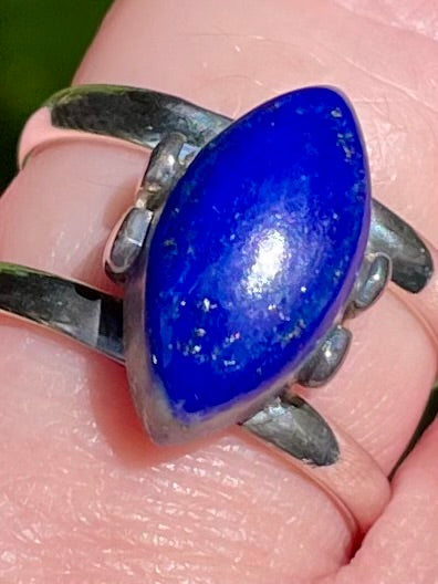 Lapis Lazuli Ring Size 8.5 - Morganna’s Treasures 