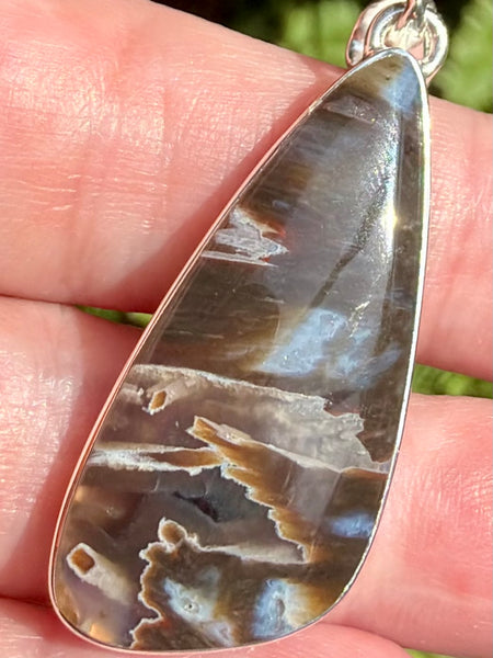 Turkish Tube Agate Pendant - Morganna’s Treasures