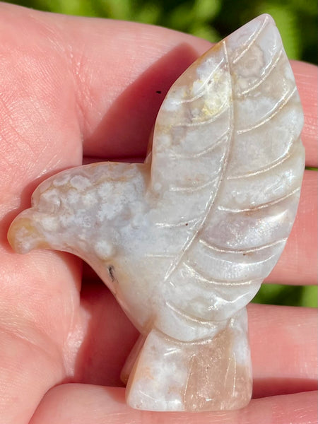Flower Agate Bird - Morganna’s Treasures