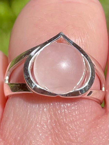 Beautiful Rose Quartz Ring Size 8 - Morganna’s Treasures 