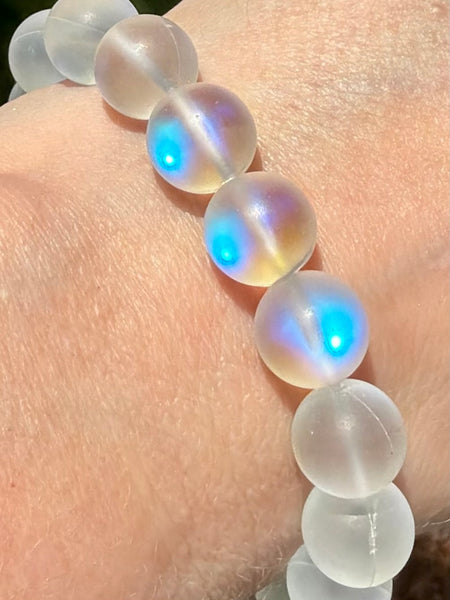 Iridescent Crystal Bracelet - Light - Morganna’s Treasures