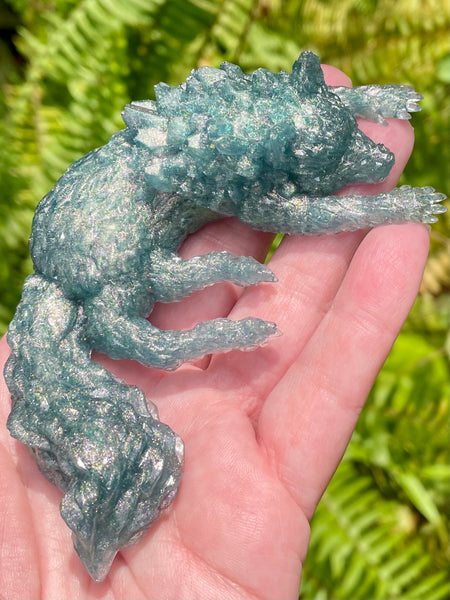 Beautiful Resin Wolf - Morganna’s Treasures 