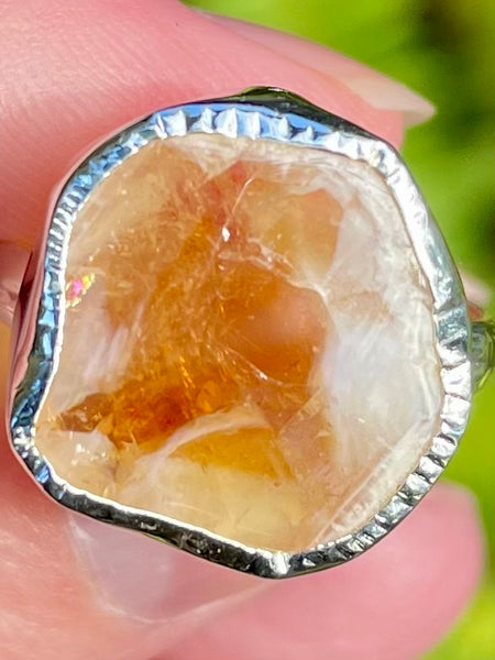 Citrine Stalactite Ring Size 7 - Morganna’s Treasures