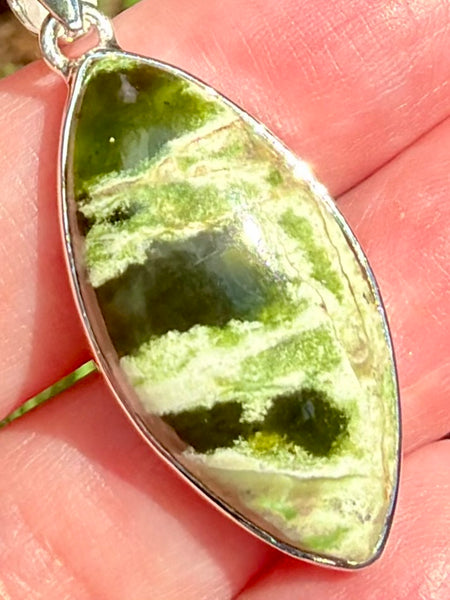 Chrome Chalcedony Pendant