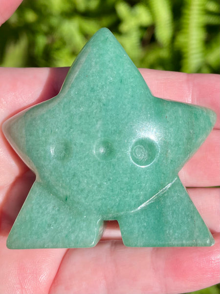 Green Aventurine Starman Wish Buddy - Morganna’s Treasures