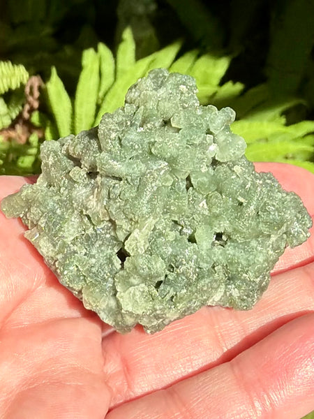 Prehnite with Epidote Cluster
