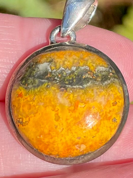 Bumblebee Jasper Pendant - Morganna’s Treasures