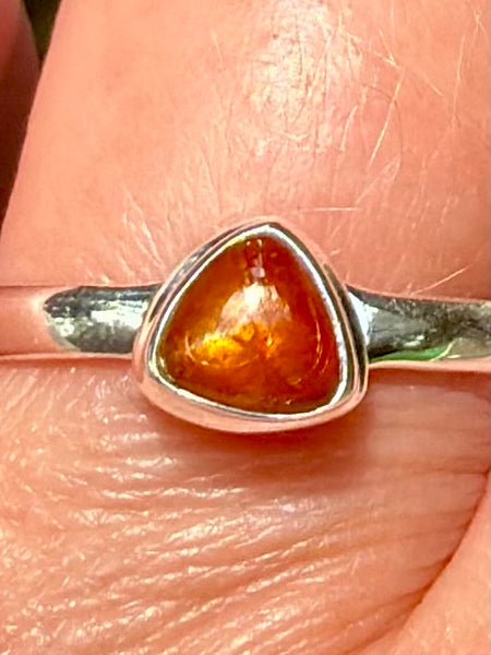 Orange Kyanite Ring Size 9