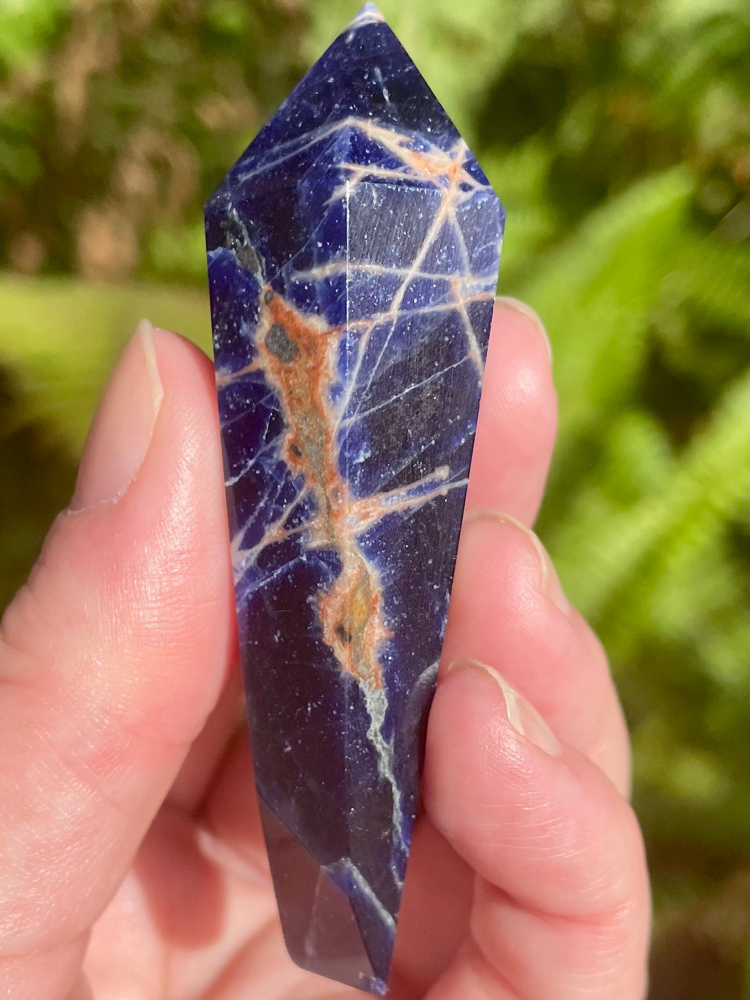 Beautiful Sodalite Healing Wand - Morganna’s Treasures 