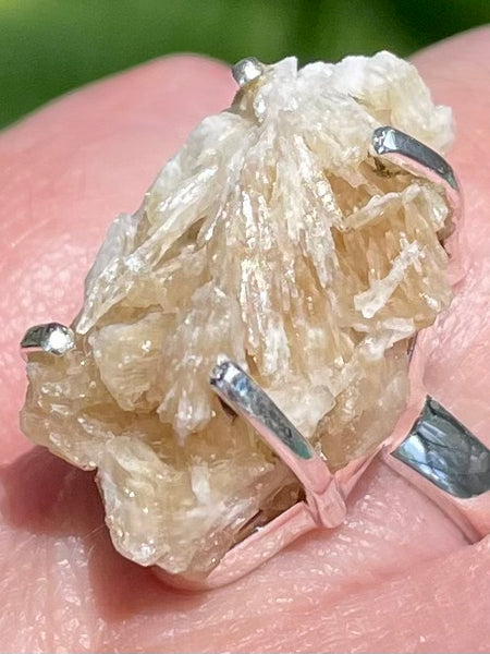 Barite with Cerussite Cluster Ring Size 7 - Morganna’s Treasures